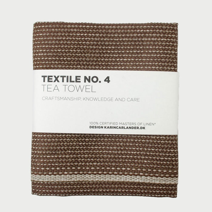 Towel Textile No 4, Chestnut