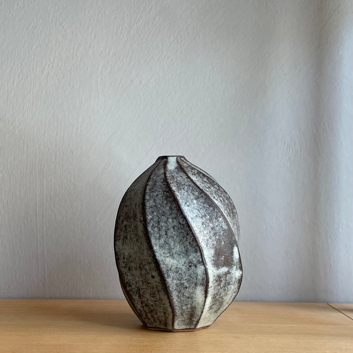 Small fluted vase