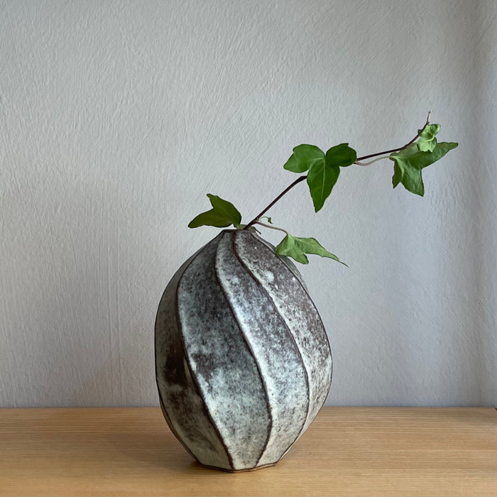 Small fluted vase