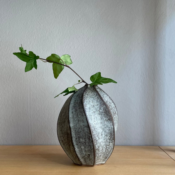 Small fluted vase