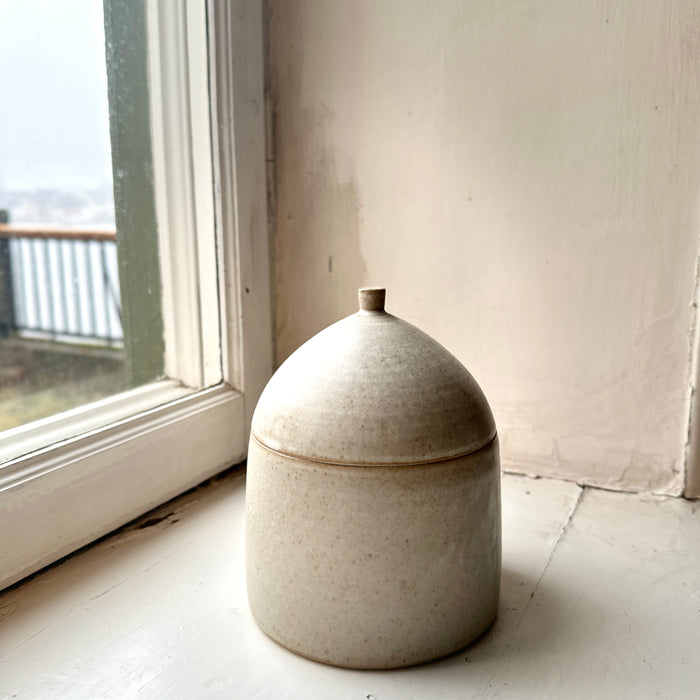 Large jar with lid