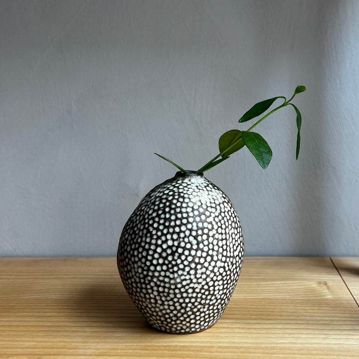 Small fluted vase