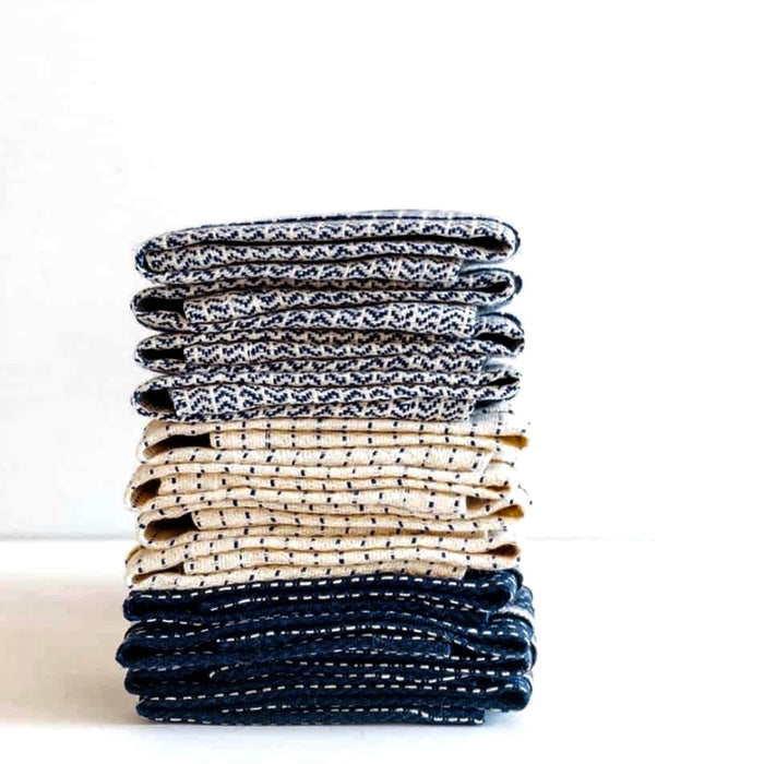 Towel Textile No 4, Blue
