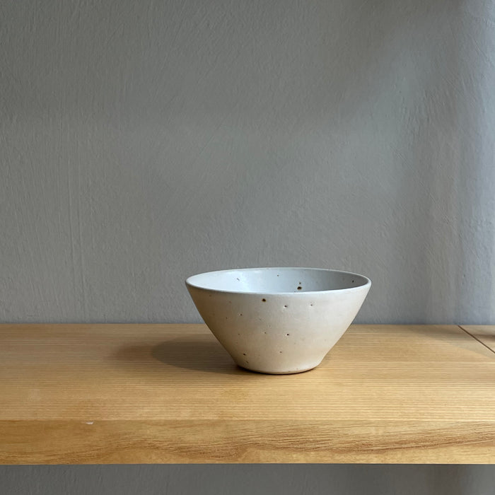 Small dark rust brown bowl