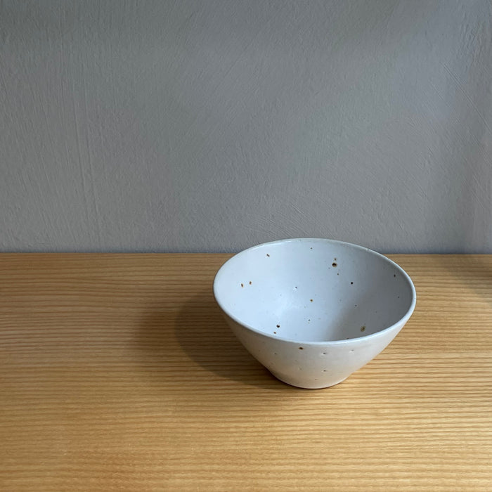 Small dark rust brown bowl