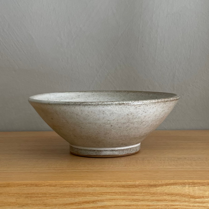 Small dark rust brown bowl