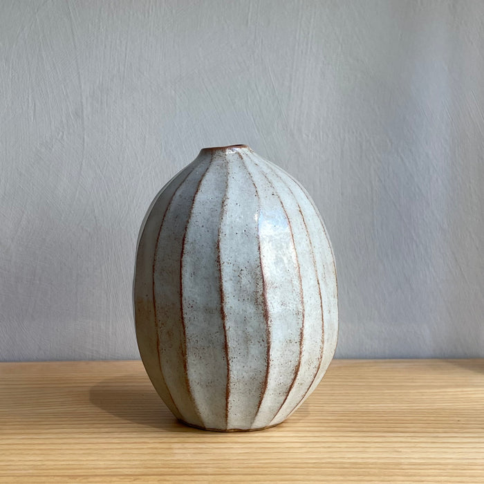Small fluted vase