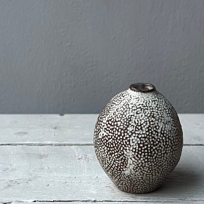 Small polka dot vase