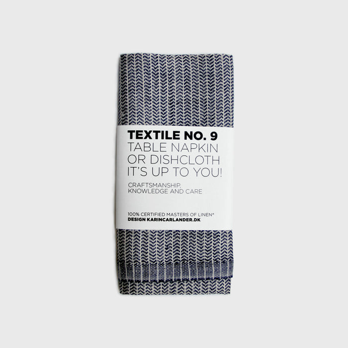 Napkin Textile No 9, Blue