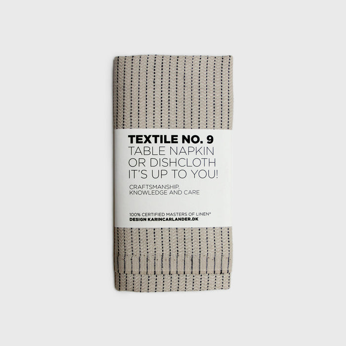 Napkin Textile No 9, White